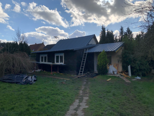 habillage bac acier en cours